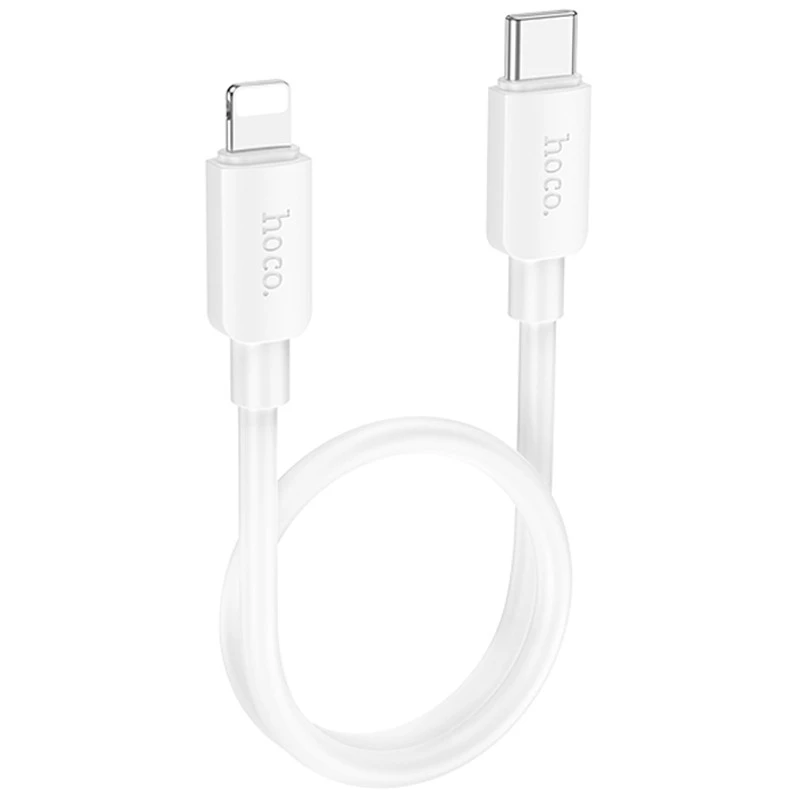 Дата кабель Hoco X96 Hyper Type-C to Lightning 20W (0.25m) – White. Фото 1 из 3