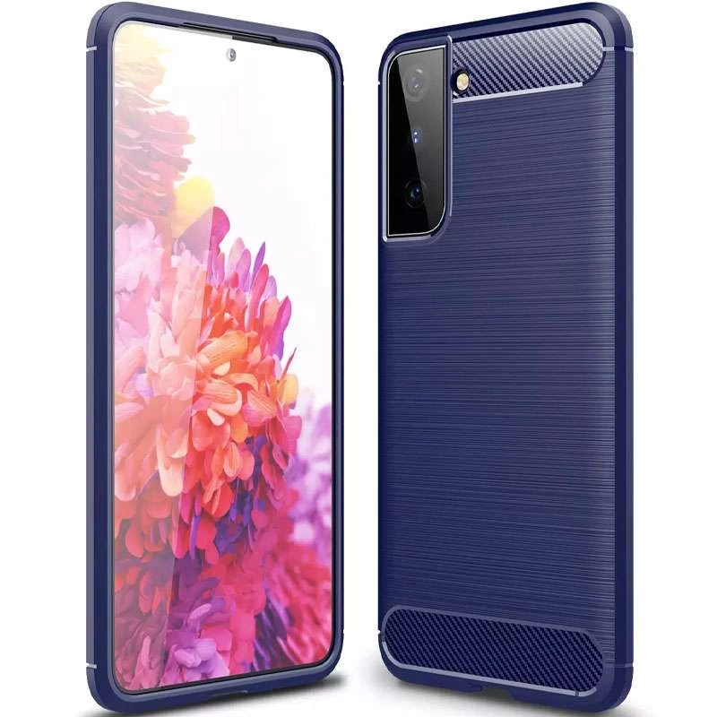 

Тонкий силиконовый чехол Slim для Samsung Galaxy S21+ (Синий), Синій