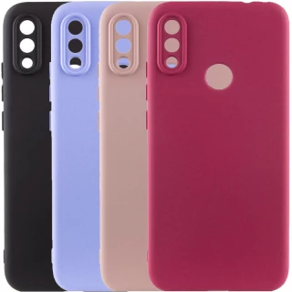 Кольоровий силіконовий чохол GETMAN із закритою камерою для Xiaomi Redmi Note 7 / Note 7 Pro / Note 7s