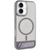 TPU+PC чохол Stand case для Apple iPhone 16 – Grey. Фото 2 з 7