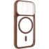Чохол TPU GETMAN Moon Clear with MagSafe для Apple iPhone 14 Pro Max (6.7") – Brown. Фото 2 з 6