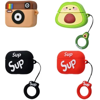 Силиконовый футляр Young Style для наушников AirPods Pro фото 1 Силиконовый футляр Young Style для наушников AirPods Pro фото 1 из 1