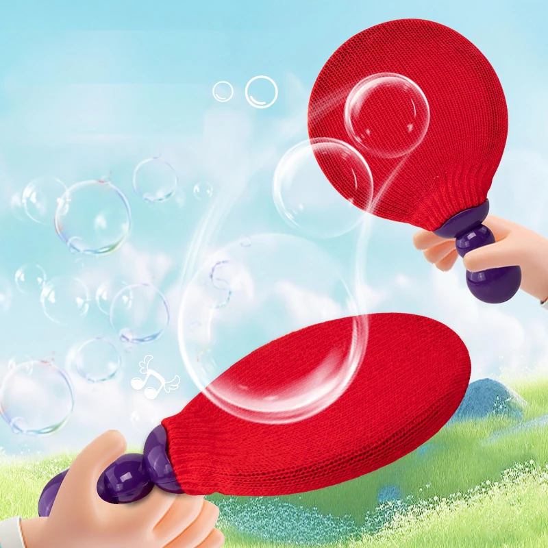 Дитячий пінг-понг з мильними бульбашками SHT CP085-1 – Red. Фото 4 з 5