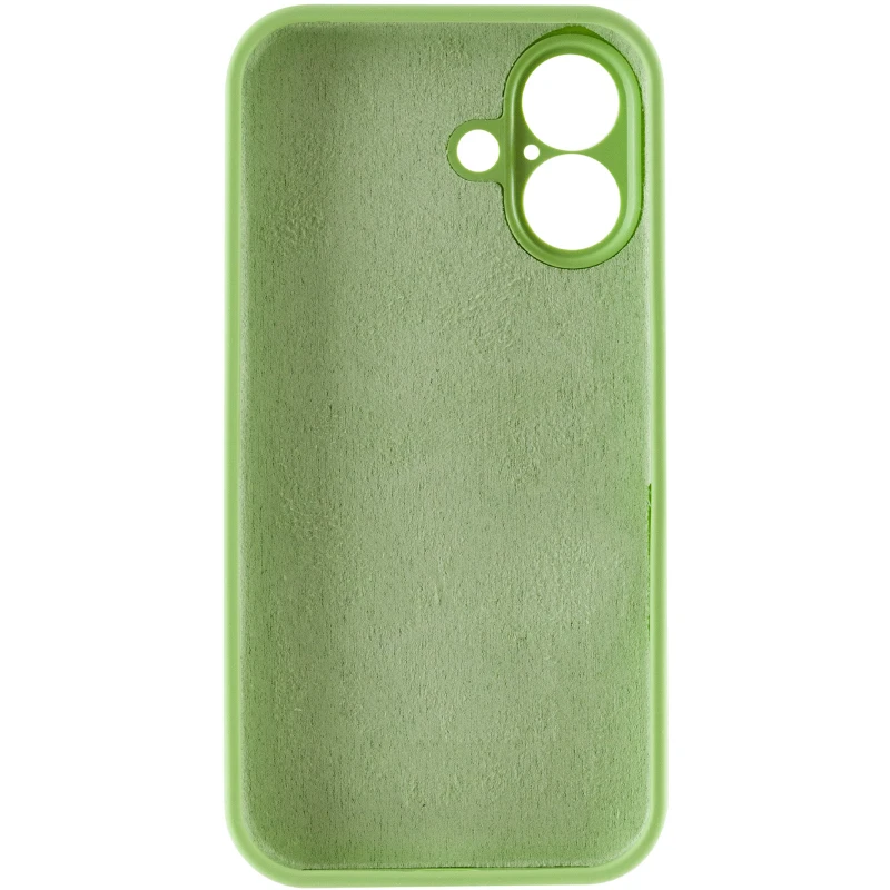 Чохол Silk Full Camera Protective (AA) NO LOGO для Apple iPhone 17 (6.3") – М'ятний / Mint. Фото 4 з 10