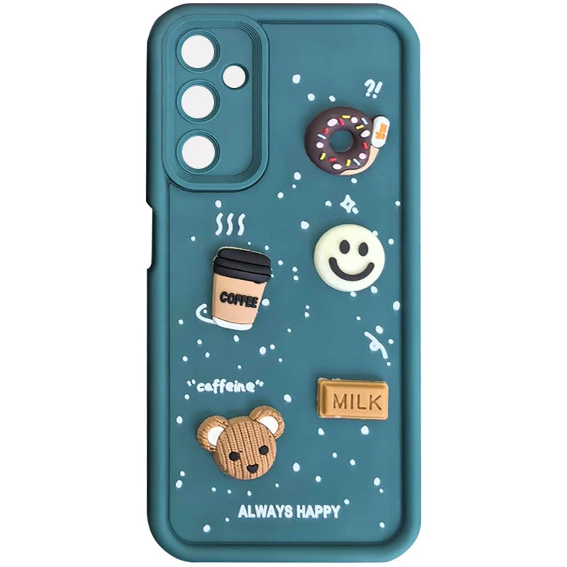 Чохол TPU Toys Case для Xiaomi Redmi 12C / Poco C55 – Pine Green / Always Happy. Фото 1 з 15