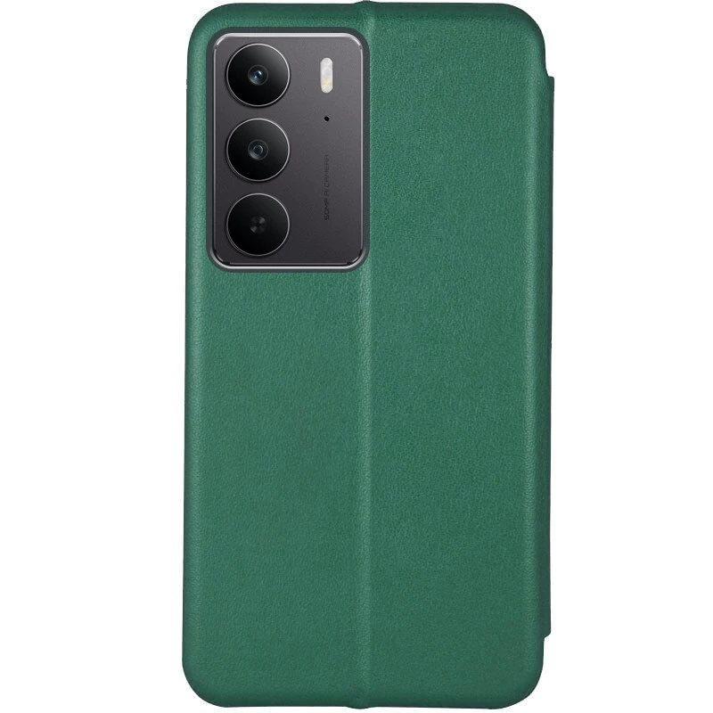 Чохол-книжка класичний на Realme C75 – Зелений. Фото 2 з 3