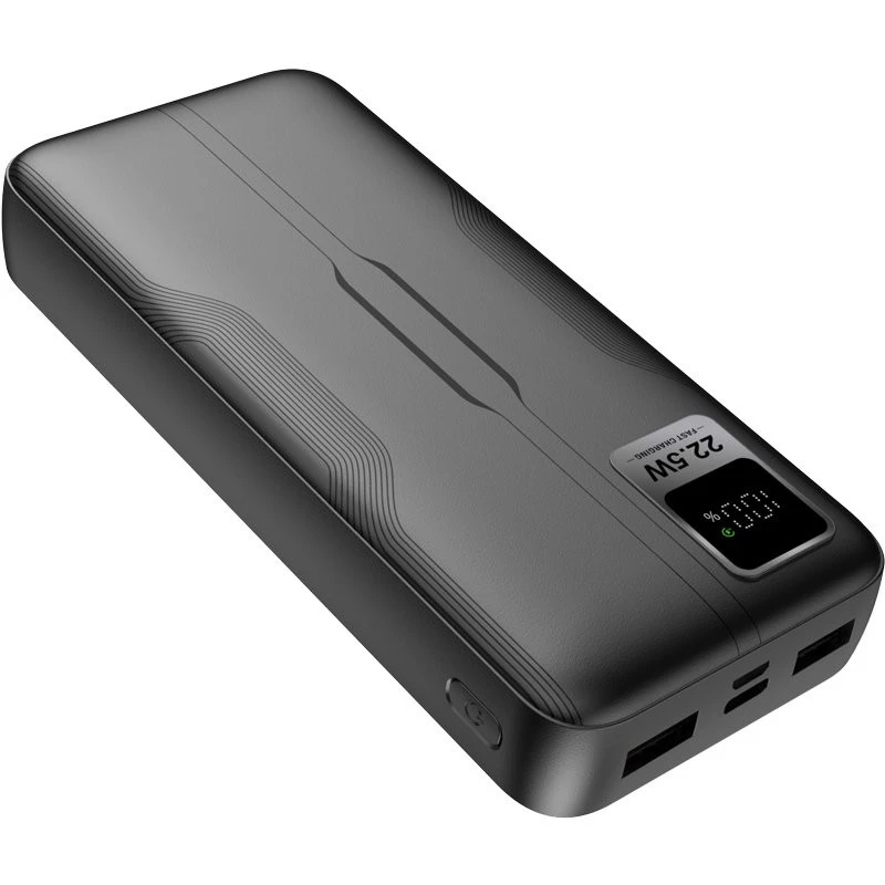 Портативний ЗП Power Bank Gelius RDS GP-PB302 22.5W QC+PD 20000 mAh – Black. Фото 5 з 6