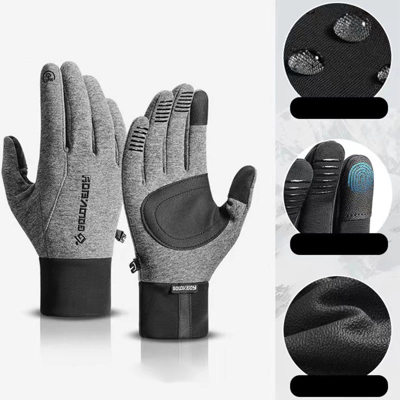 Перчатки сенсорные Golove joy (L) Anti-Slip 2023 – Серый. Фото 3 из 3