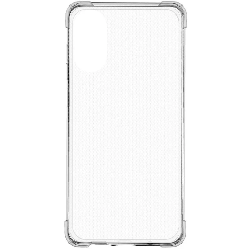 Силіконовий чохол з критими бортами на Oppo A18 – Безбарвний (прозорий). Фото 2 з 2