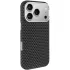 Чехол TPU+PC KVZV Triangular Pattern with Magnetic Fit для Apple iPhone 18 Pro – Black. Фото 1 из 7