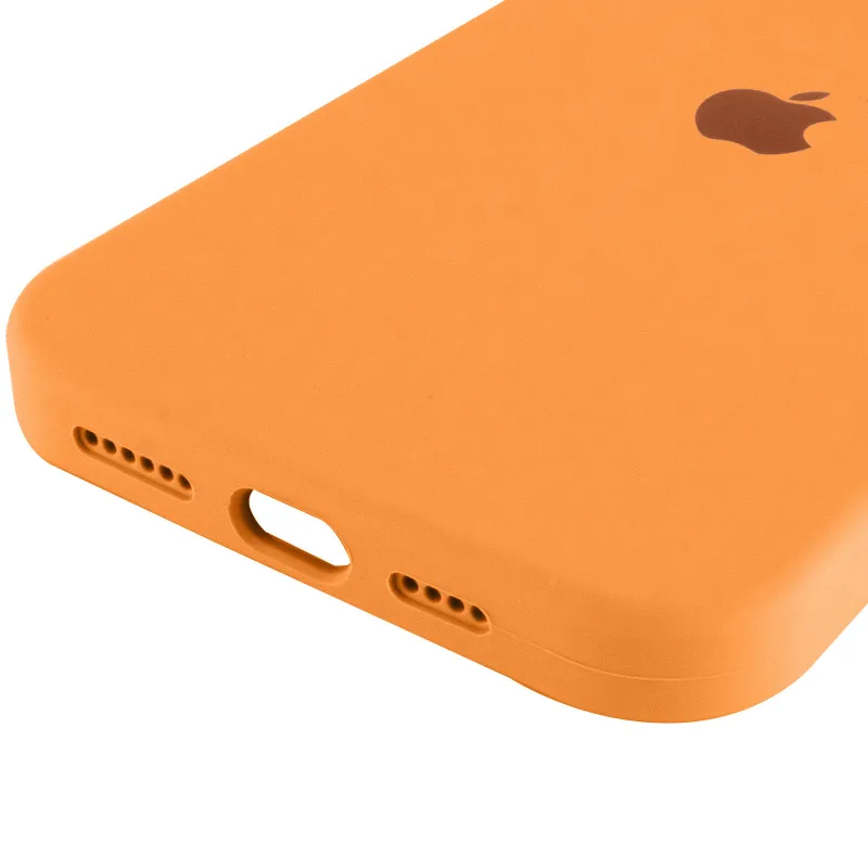 Чехол Silk Full Protective (AA) для Apple iPhone 17 Pro Max (6.9") – Оранжевый / Orange. Фото 3 из 4