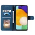 Кожаный чехол-книжка Maverick Cover для Samsung Galaxy A36 5G – Blue. Фото 3 из 5