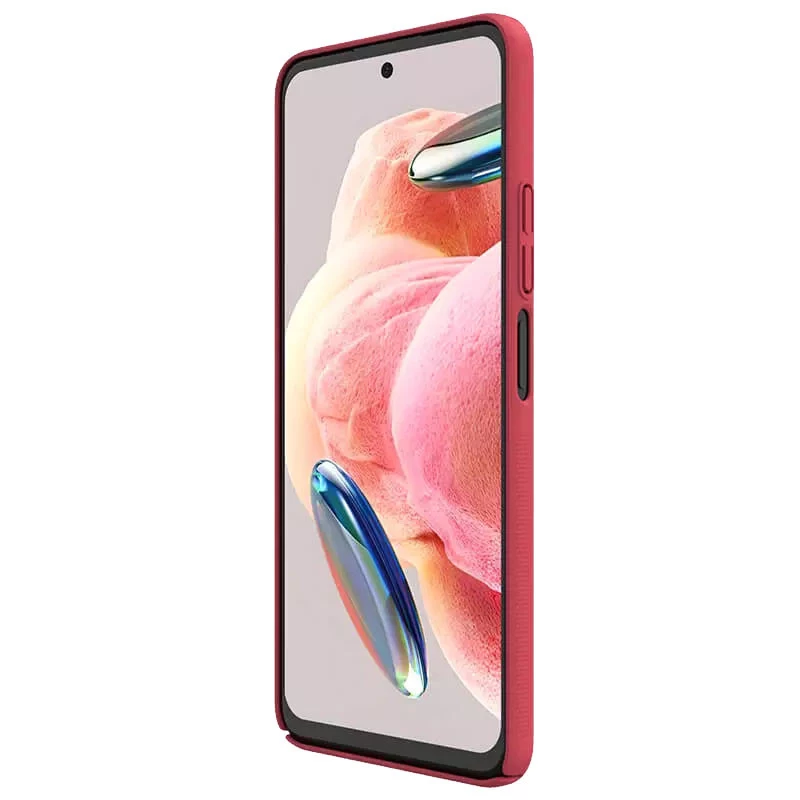 Пластикова накладка Nillkin Frost на Xiaomi Redmi Note 12 4G – Червоний. Фото 4 з 6