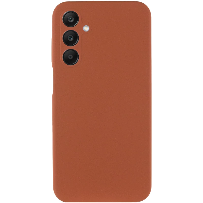 Чохол Silicone Case Lakshmi Plus з закритою камерою на Samsung Galaxy A25 5G – Коричневий / Brown. Фото 3 з 7
