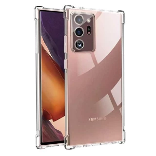 Ультратонкий силіконовий чохол GETMAN з критими бортами та камерою для Samsung Galaxy Note 20 Ultra фото 1 з 4