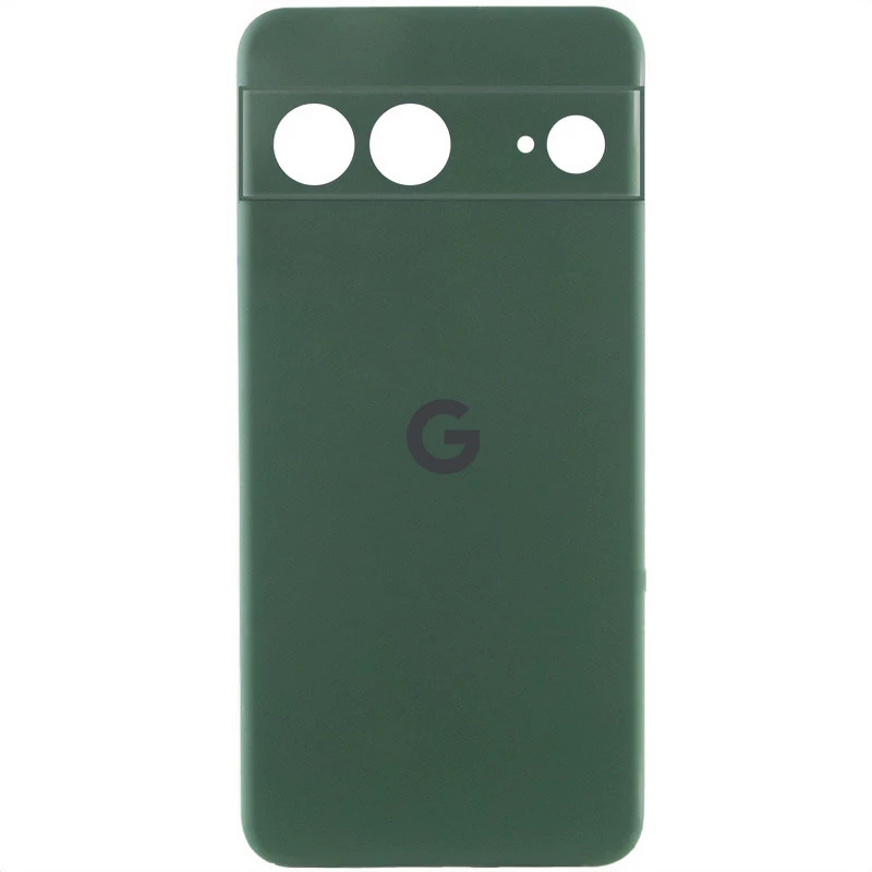 Чохол Silicone Case Lakshmi Premium L з закритою камерою на Google Pixel 7 – Зелений / Cyprus Green. Фото 1 з 3