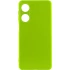 Чохол Silicone Case Lakshmi з закритою камерою на Oppo A38 – Салатовий / Neon Green. Фото 1 з 1