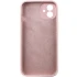 Чохол Silk Full Camera Protective (AA) NO LOGO для Apple iPhone 12 (6.1") – Рожевий / Chalk Pink. Фото 2 з 3