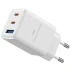 МЗП WIWU G026 Cube PD67W+QC3.0 GaN (1USB-A/2C) – White. Фото 3 з 4