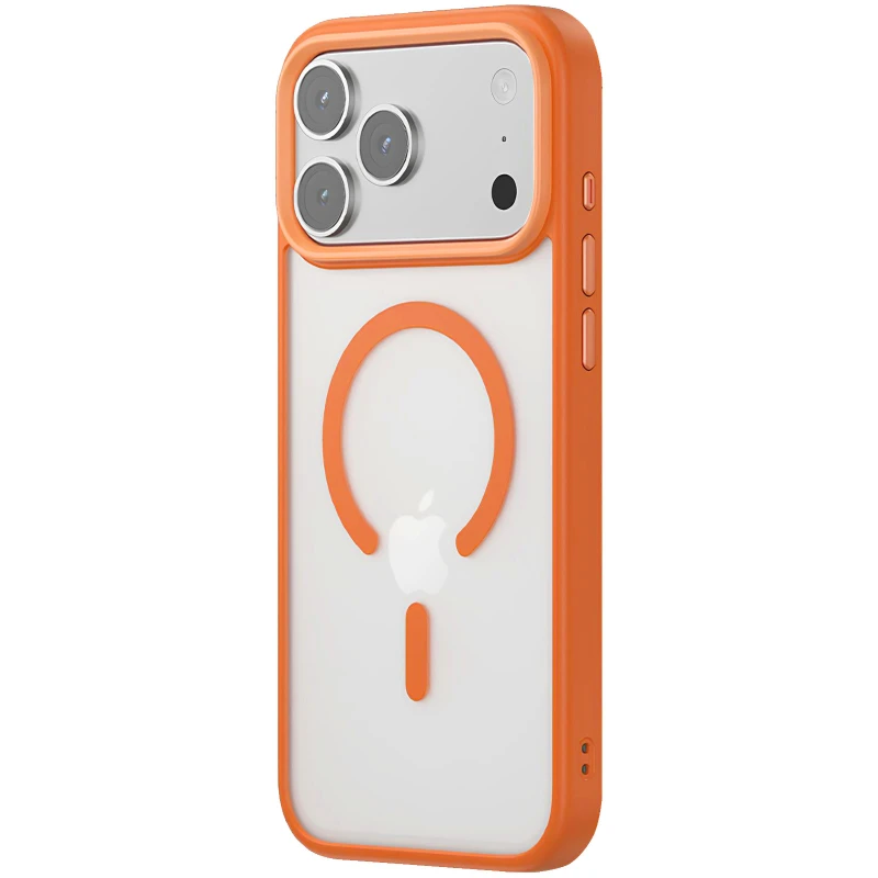 Чохол Ummi Colorful with MagSafe для Apple iPhone 17 Pro (6.3") – Помаранчевий / Orange. Фото 4 з 4