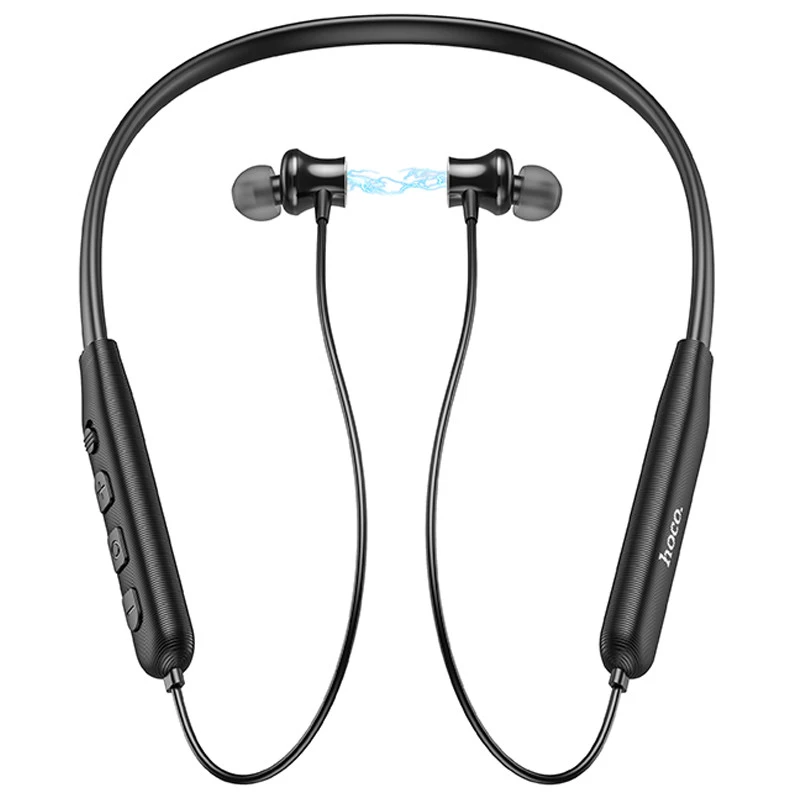 Bluetooth Навушники Hoco ES64 Easy Sound sports – Black. Фото 3 з 4
