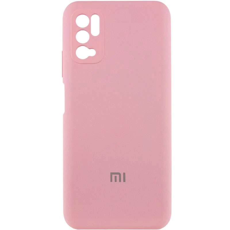 

Чехол Silicone Case с закрытым низом и защитой камеры для Xiaomi Redmi Note 10 5G (Розовый / Pudra), Рожевий / pudra