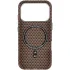 Чехол TPU+PC KVZV Triangular Pattern with Magnetic Fit для Apple iPhone 18 Pro – Khaki. Фото 4 из 6