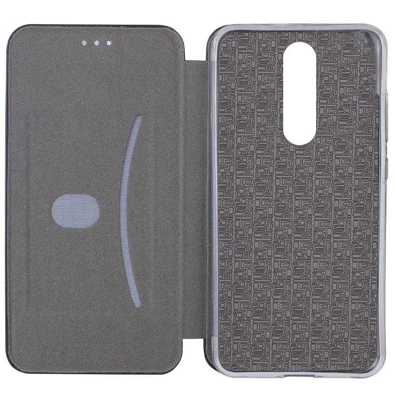 Чохол-книжка класичний на Xiaomi Redmi 8 – Сірий. Фото 2 з 3