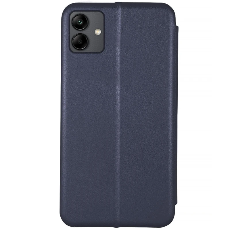 Чехол-книжка классический для Samsung Galaxy A18 – Темно-синий. Фото 3 из 5