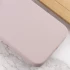 Чохол з закритим низом Silicone Case на Apple iPhone 13 Pro Max (6.7") – Сірий / Lavender. Фото 3 з 4