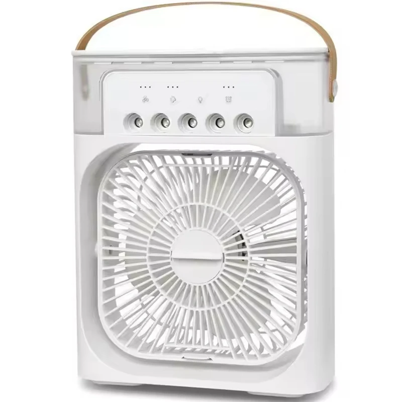 Настольный вентилятор F10 Spray 2in1 с водяным охлаждением 3600mAh – White. Фото 1 из 4