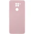 Чехол Silicone Case Lakshmi Premium з закритою камерою на Xiaomi Redmi Note 9 / Redmi 10X – Розовый / Pink Sand. Фото 1 из 3