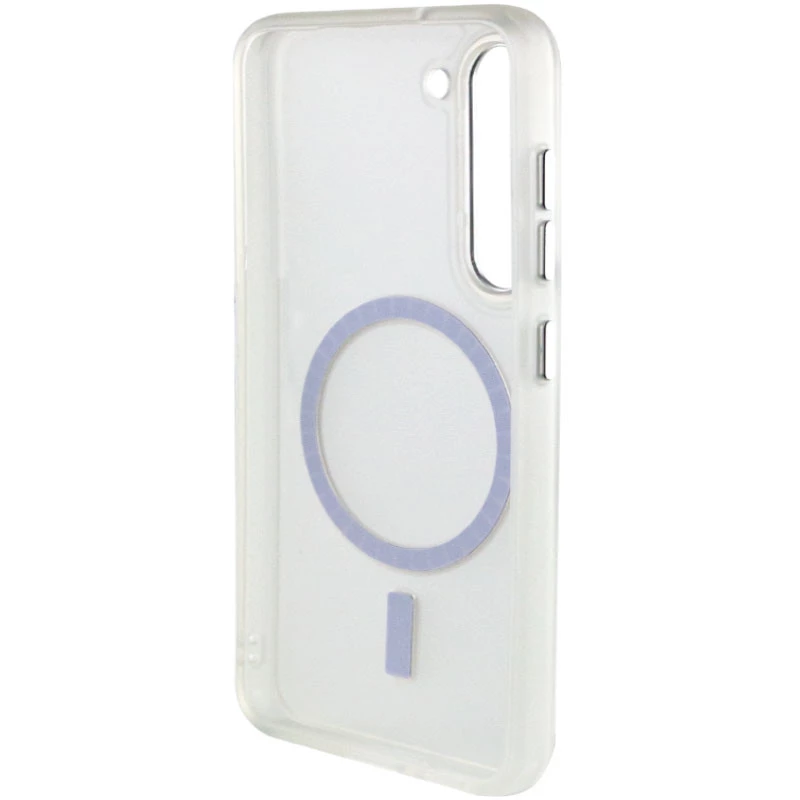 Силіконовий чохол Lyon з MagSafe на Samsung Galaxy S23 – White. Фото 5 з 8