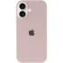 Чохол Silicone Case з закритим низом на Apple iPhone 16 – Рожевий / Chalk Pink. Фото 4 з 7