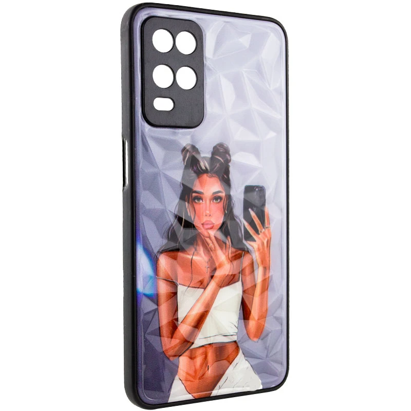 

Скляний чохол Prisma Ladies на Oppo A54 4G (Black in White)