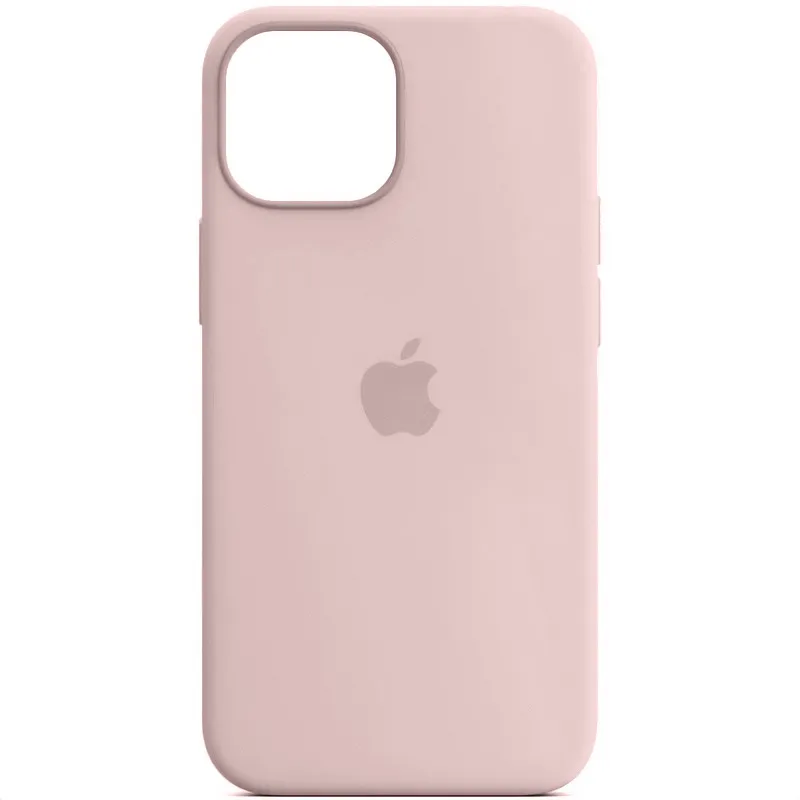 Чохол Silk Full Protective (AA) для Apple iPhone 14 (6.1") – Рожевий / Chalk Pink. Фото 3 з 3