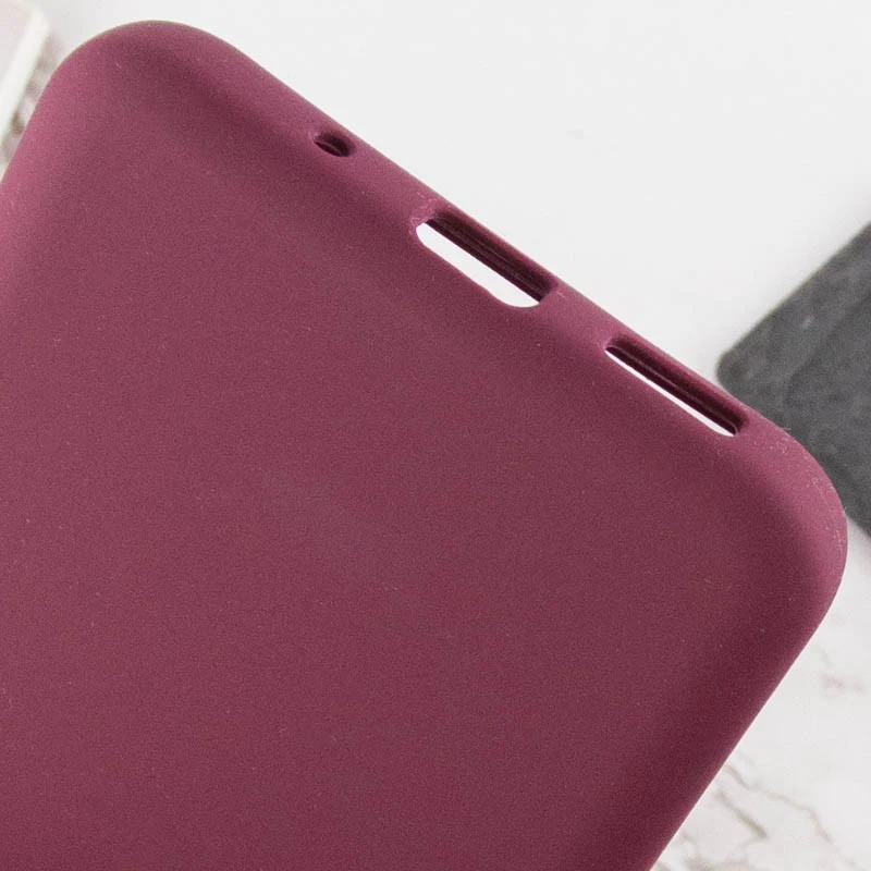 Чохол Silicone Case Lakshmi Premium із закритою камерою для Xiaomi Redmi 12C / Poco C55 – Бордовий / Plum. Фото 12 з 12