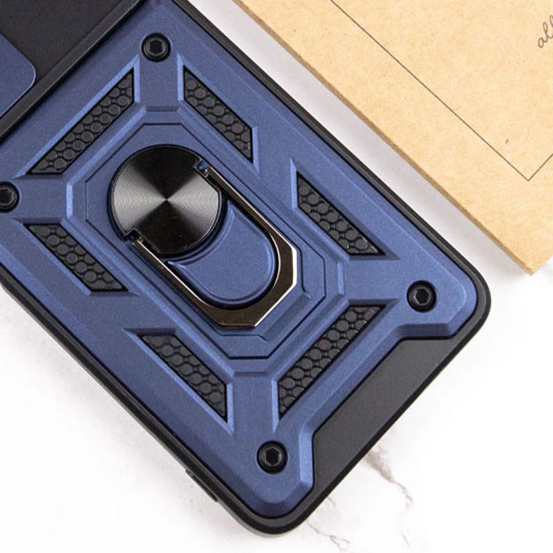 Протиударний чохол Serge Ring з захистом камери на Samsung Galaxy A36 5G – Синій. Фото 6 з 6