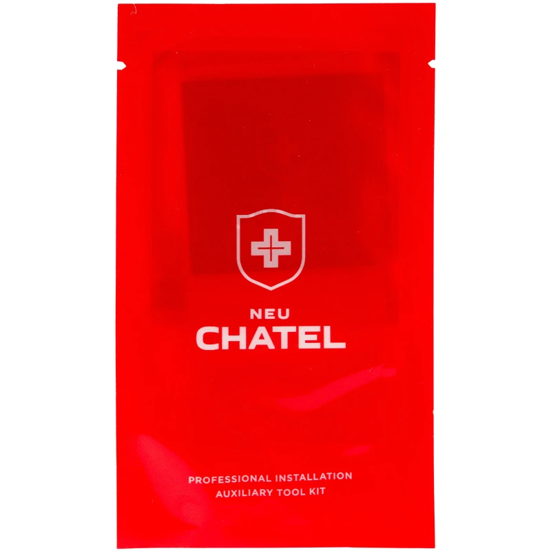 Защитное 3D стекло NEU Chatel Crystal для Apple iPhone 15 Plus (6.7") – Черный. Фото 6 из 9