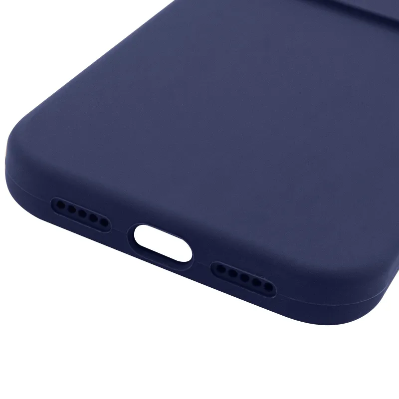 Чехол Silk Full Camera Protective (AA) NO LOGO для Apple iPhone 17 Pro Max (6.9") – Синий / Deep navy. Фото 5 из 5