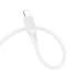 Дата кабель Borofone BX115 Lotto USB to Lightning 2.4A (1m) – White. Фото 2 з 5