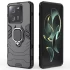 Протиударний чохол Transformer з кільцем на Xiaomi Redmi 13C – Чорний / Soul Black. Фото 4 з 6