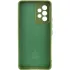 Чехол Silicone Cover Ummi Lakshmi Full Camera (AA) для Samsung Galaxy A13 4G – Зеленый / Dark green. Фото 4 из 4