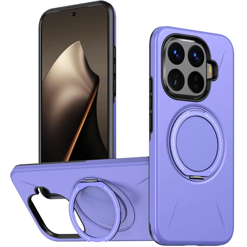 TPU+PC чохол Kalebol Magnetic Case для Xiaomi 15T Pro – Lilac. Фото 2 з 3
