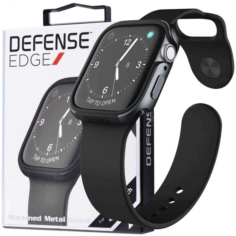 

Чохол Defense Edge Series для Apple watch Series 7 45mm (Чорний / Charcoal)