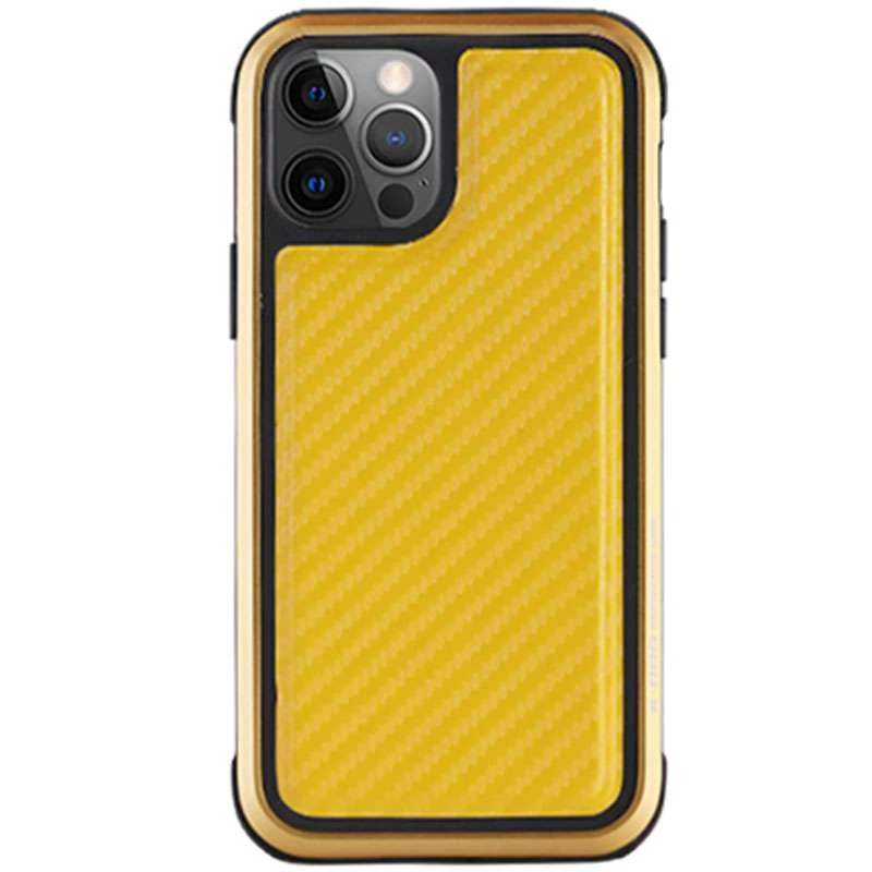 

Чохол PC+TPU+Metal K-DOO MARS на Apple iPhone 13 Pro (6.1") (Carbon Yellow)