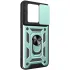 Ударопрочный чехол Ummi Camshield Serge Ring (in box) для Xiaomi 13T Pro – Зеленый. Фото 5 из 5