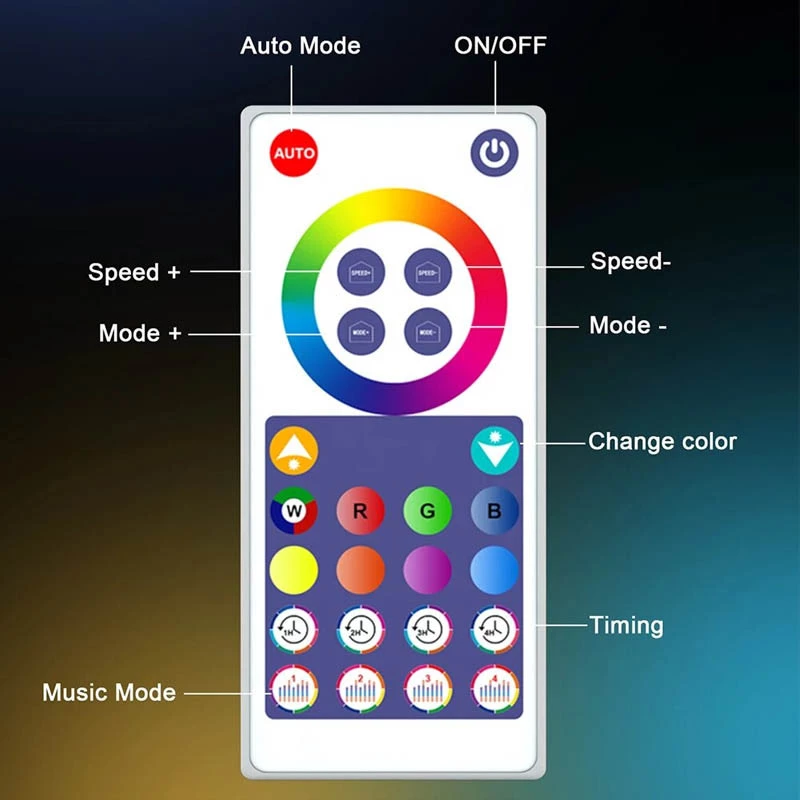 Підлогова кутова LED лампа RGB Magic 1 Bluetooth USB with app – Black. Фото 6 з 7