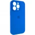 Чохол Silicone Case з захистом камери на Apple iPhone 14 Pro (6.1") – Синій / Capri Blue. Фото 3 з 7