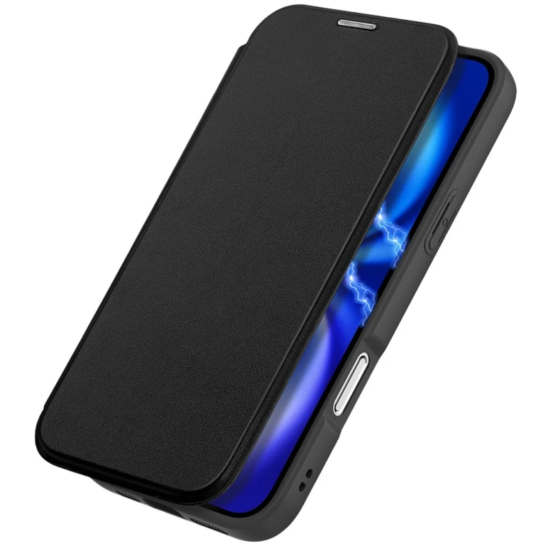 Чехол книжка Dux Ducis з MagSafe на Apple iPhone 17 Pro (6.3") – Black. Фото 3 из 4
